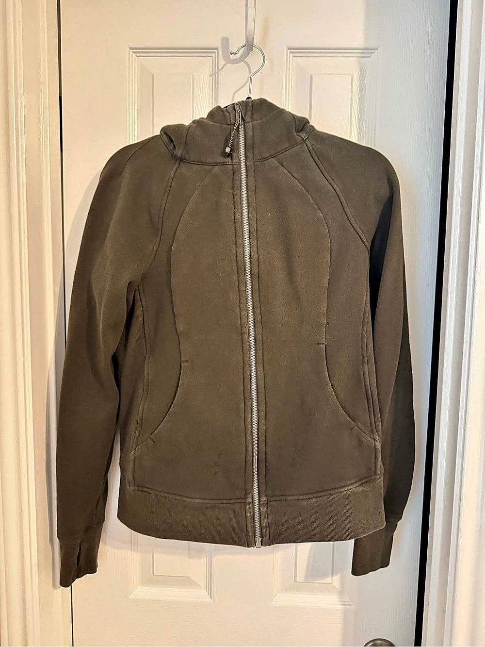 Lululemon Scuba Full-Zip Hoodie Green Size 6
